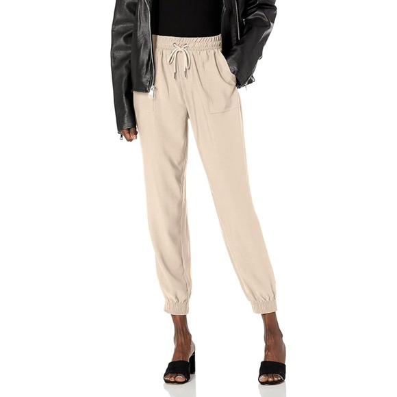 BCBGeneration - Jogger Pant with Pockets | Size: Small | Color: Ivory | NWT/NEW - Picture 1 of 14